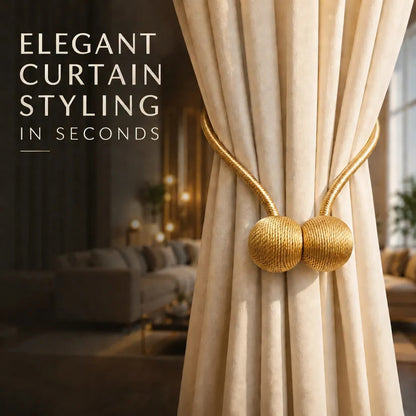 Magnetic Curtain Tiebacks