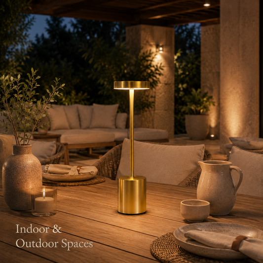 Luma Cordless Ambient Table Lamp in a modern interior