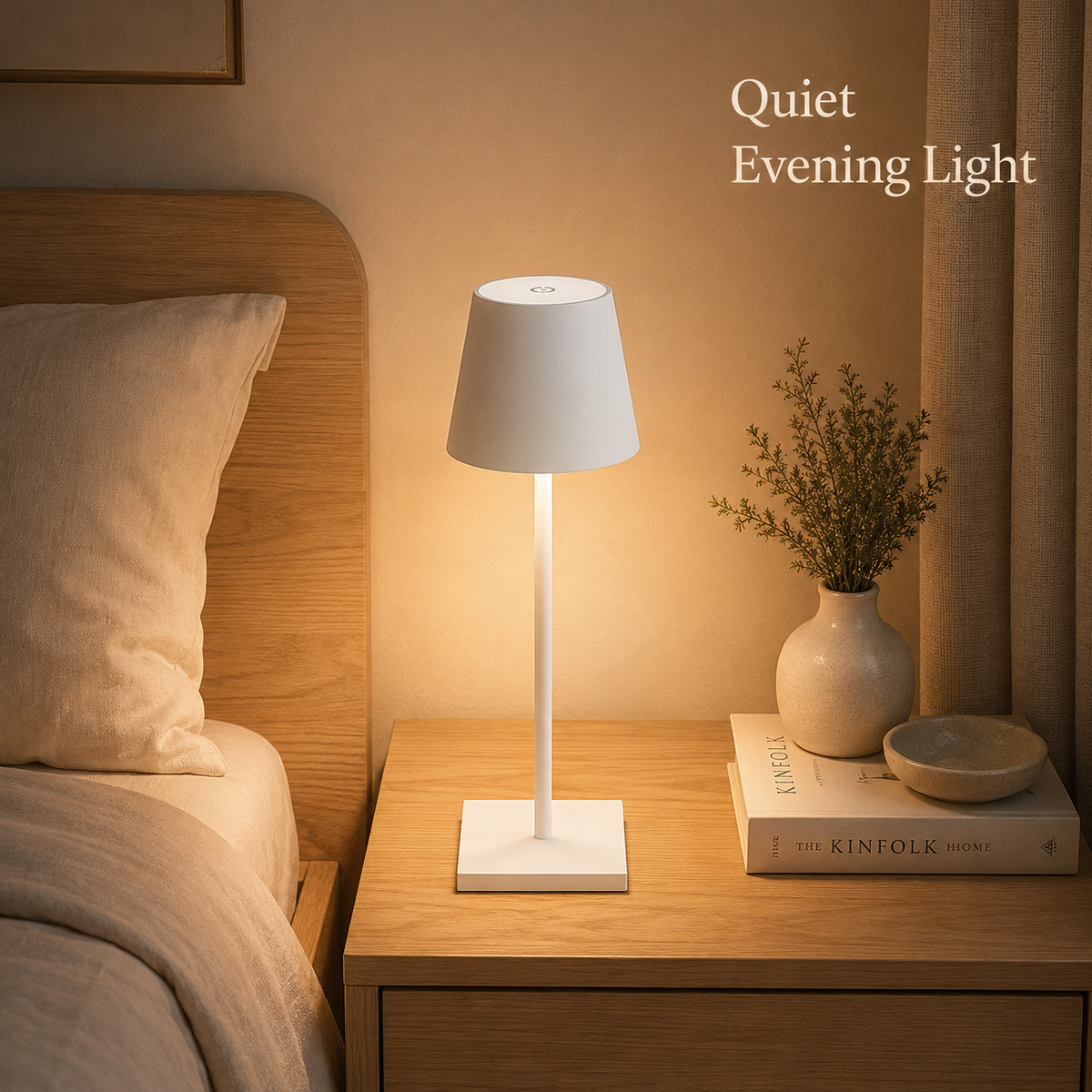 Rechargeable Table Lamp with Touch Control