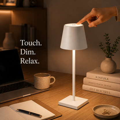 Rechargeable Table Lamp with Touch Control