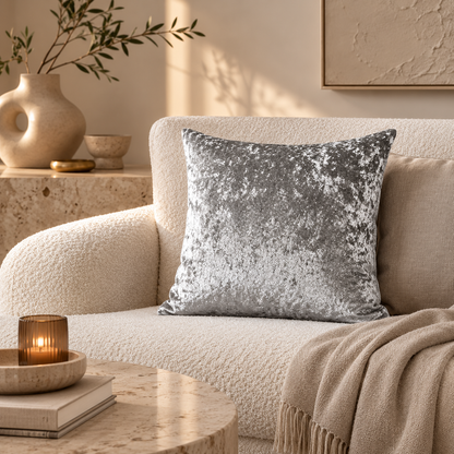 Luxe Crushed Velvet Cushion Cover