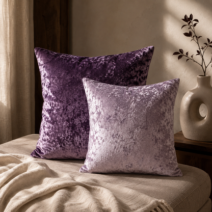 Luxe Crushed Velvet Cushion Cover