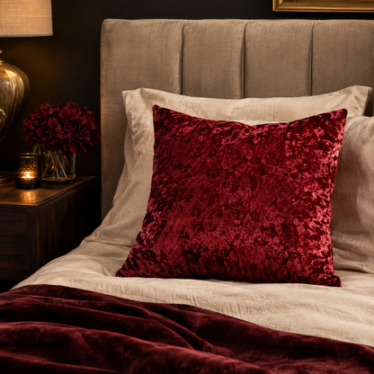 Luxe Crushed Velvet Cushion Cover