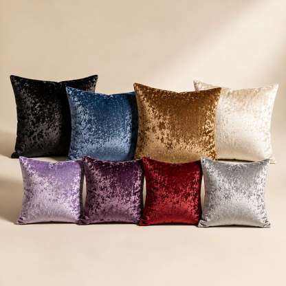 Luxe Crushed Velvet Cushion Cover