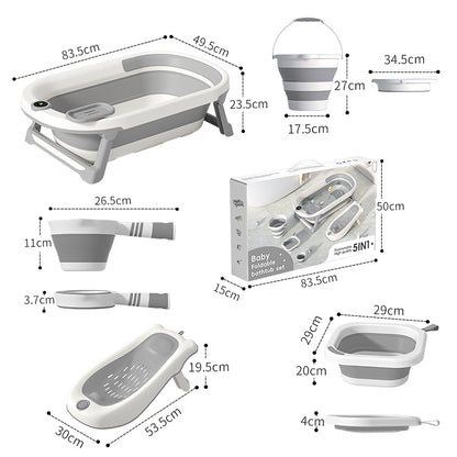Foldable Baby Bath Set
