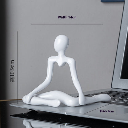 Atria Abstract Figure Decor – Style B White