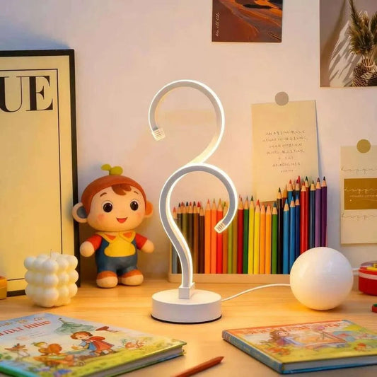 Luma Sculptural Curve Table Lamp – original supplier image 1