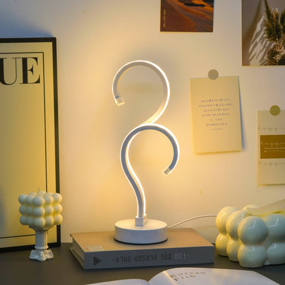 Luma Sculptural Curve Table Lamp – original supplier image 3