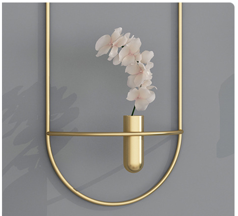Noir Geometric Metal Candle Holder – original supplier image 4