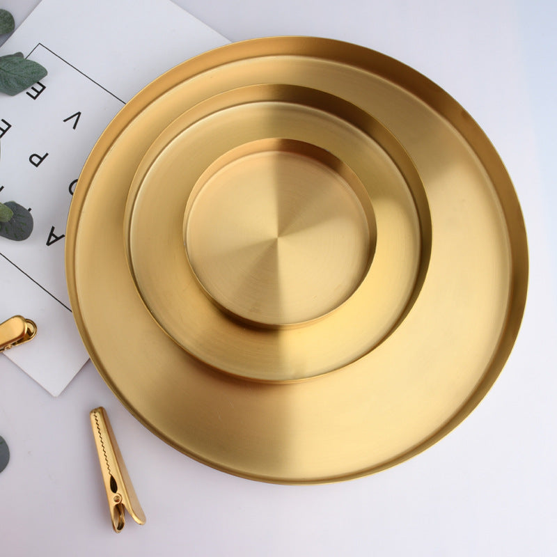 Terra Round Metal Catch-All Tray – original supplier image 1